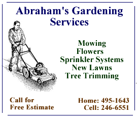 Abraham's Gardening Services
